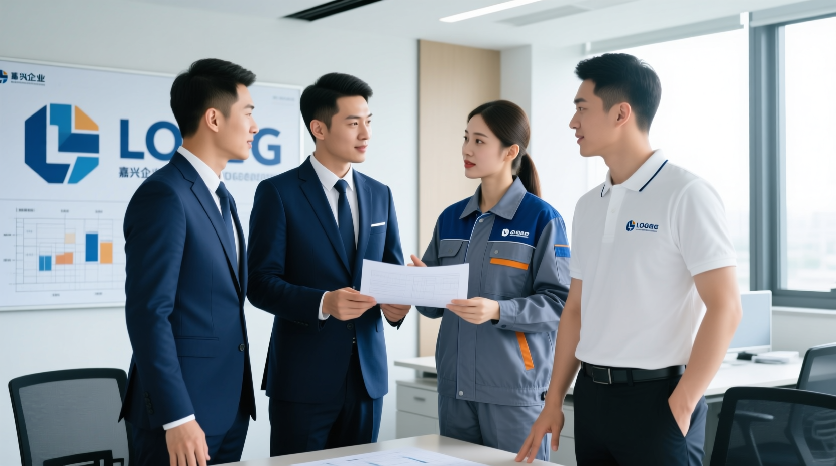 配图1 团服定制服务内容展示