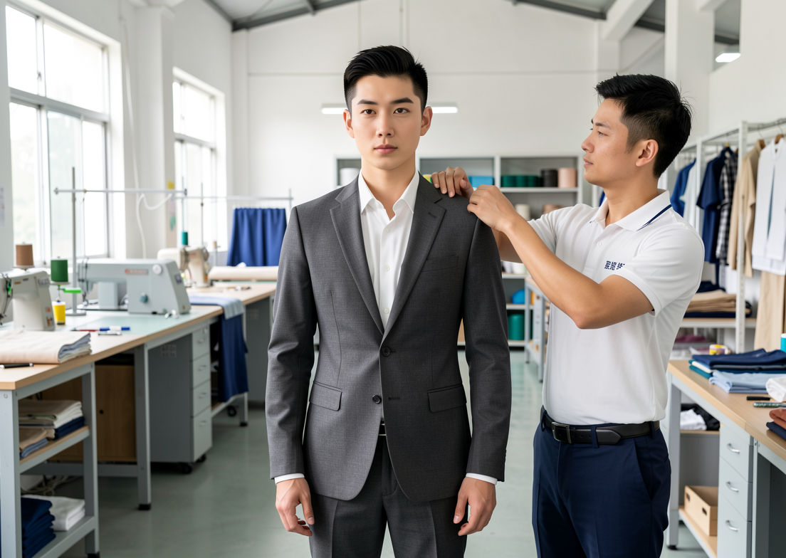 嘉兴西服定制本地工厂就近服务可免费出设计方案