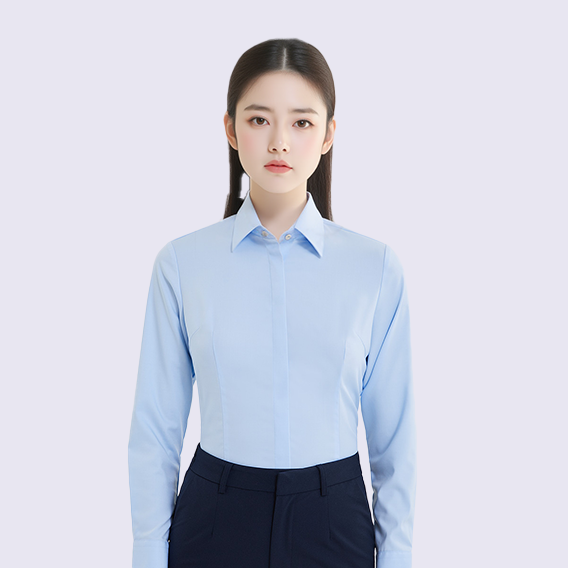 女式正装长袖衬衫