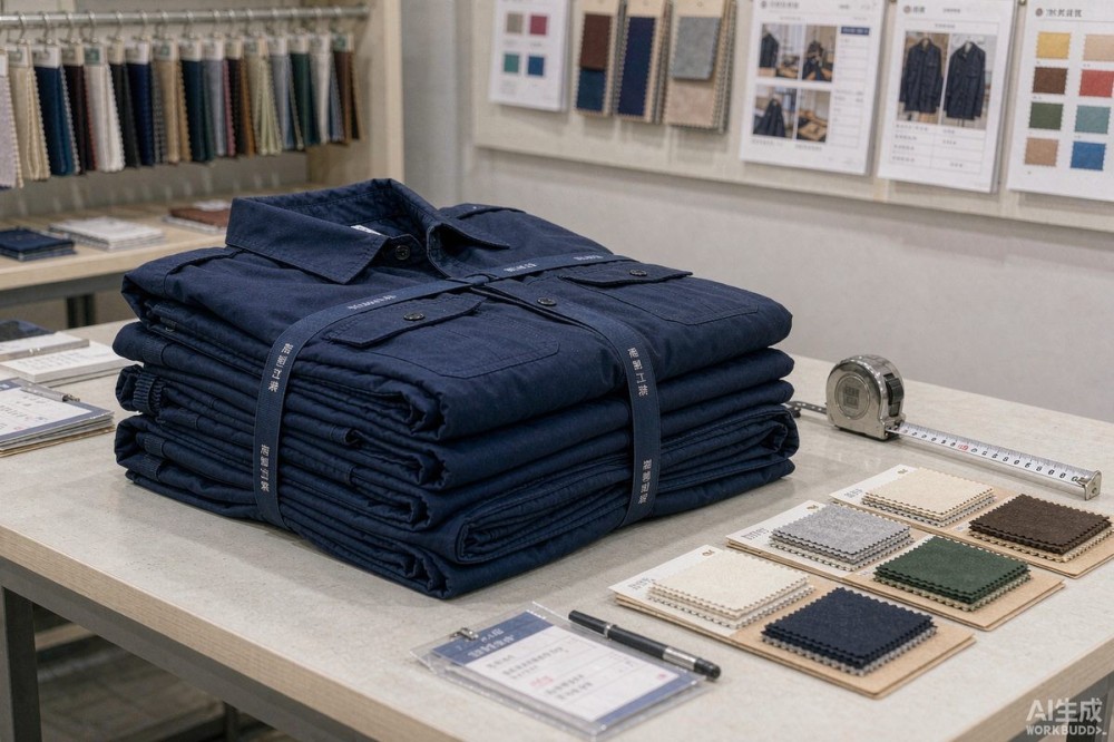 工作服定制最低起订量多少件？小批量能不能做？